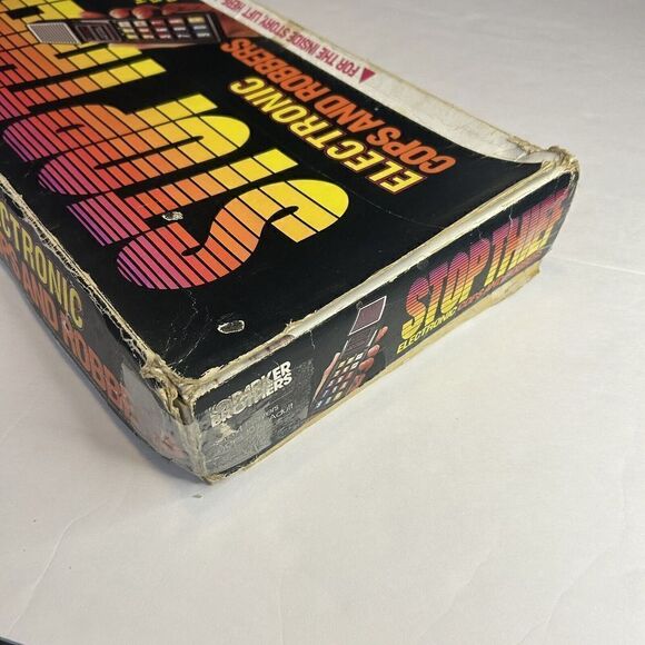 1979 STOP THIEF Electronic Cops & Robbers Board Game Parker Brother Incomplete - Picture 12 of 13